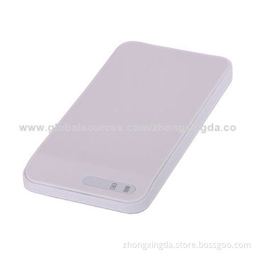 3C Wireless Smart Charger with Qi Standard, 11.5-15V Input Voltage Range, 120*69*16mm Size